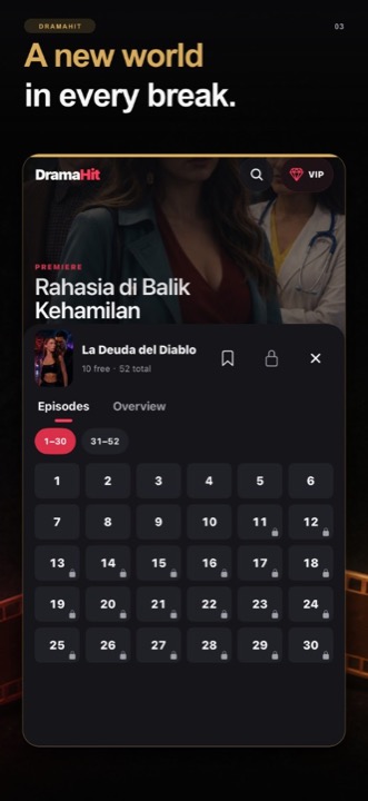 DramaHit episodes — pick your next episode